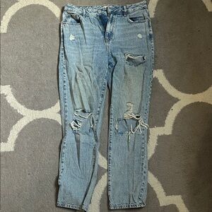 PacSun Light Blue Distressed Boyfriend Jeans